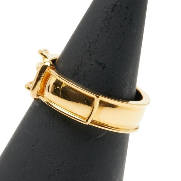 Hermes Santure Belt Motif Gold Plated